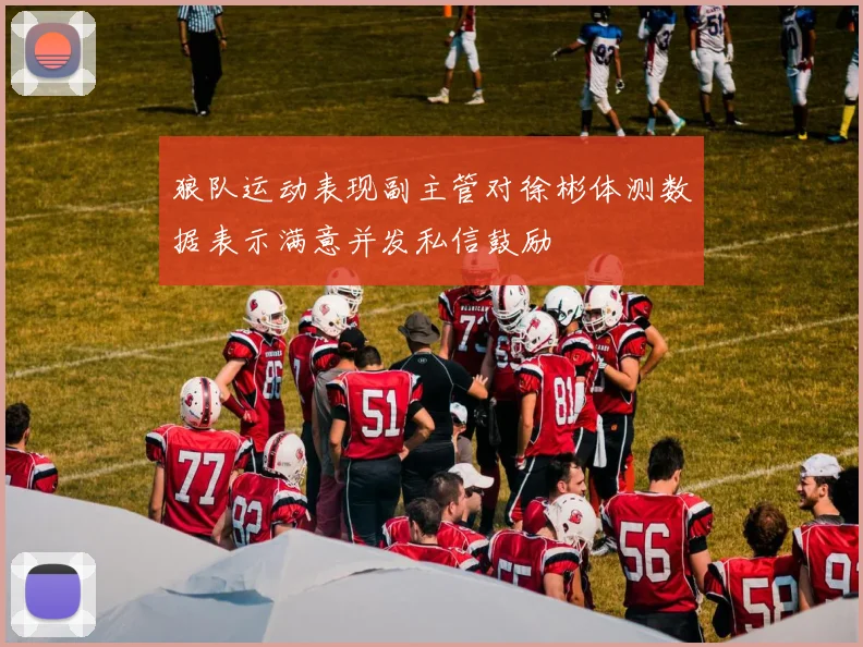 狼队运动表现副主管对徐彬体测数据表示满意并发私信鼓励